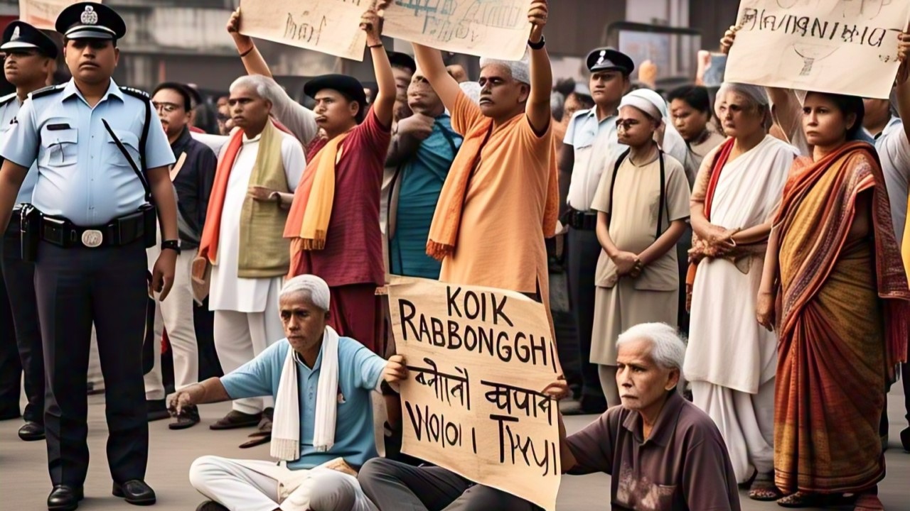 কোচ ৰাজবংশী প্ৰতিবাদঃ স্বীকৃতি আৰু অধিকাৰৰ আহ্বান